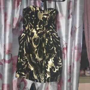 Strapless Mini Dress